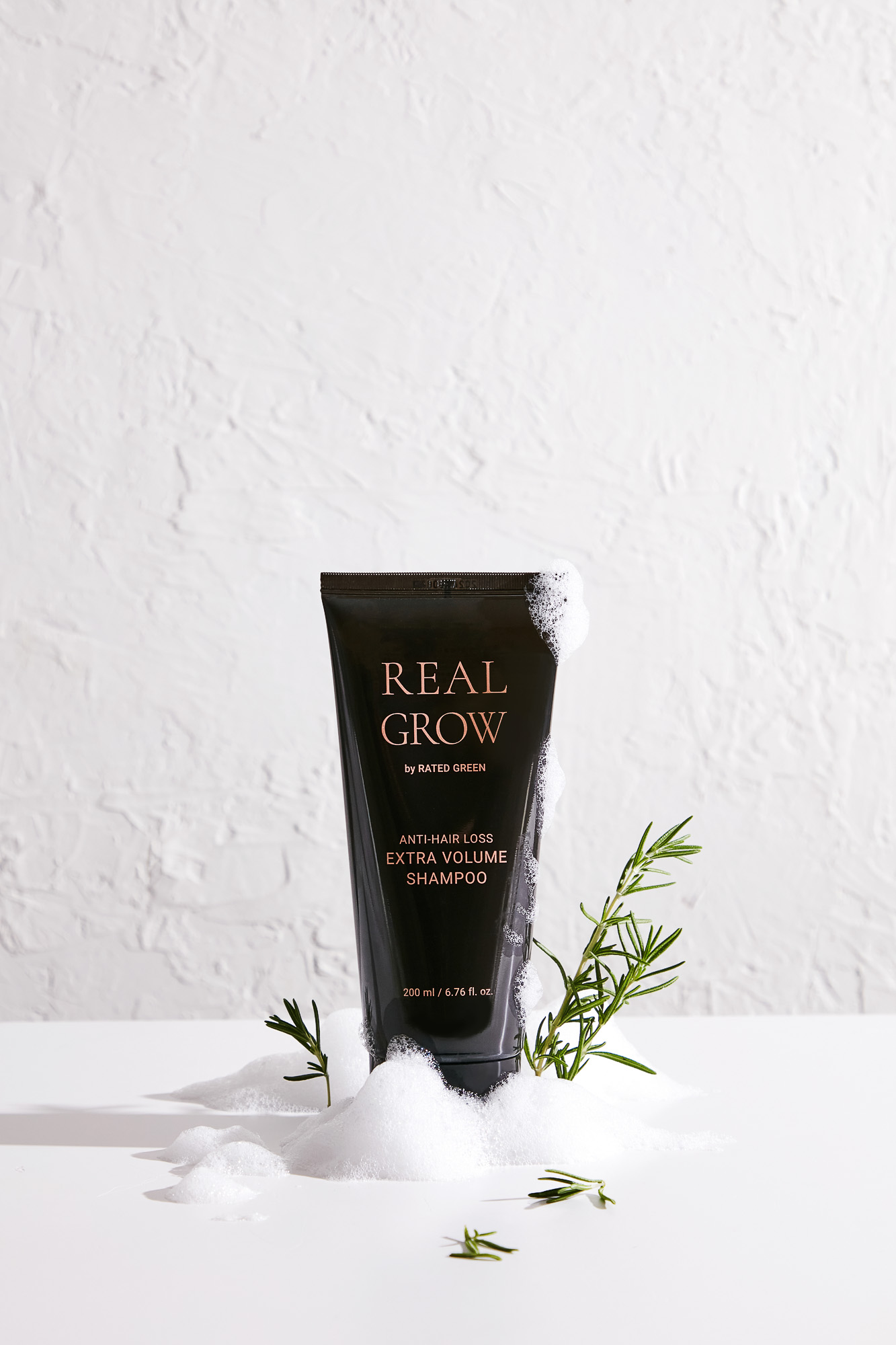 Шампунь для об'єму волосся та профілактики випадіння Rated Green Real Grow Anti-Hair Loss Extra Volume Shampoo